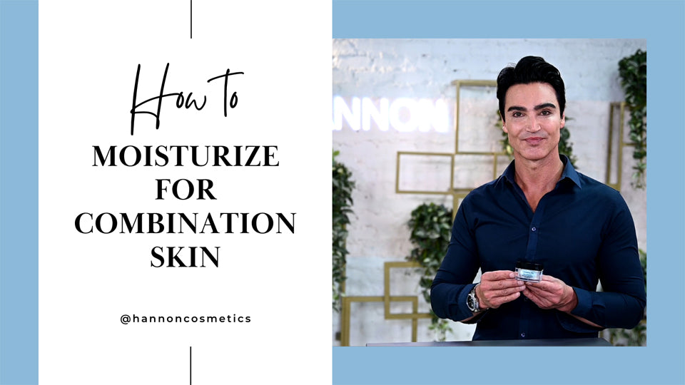How to moisturise for combination skin Balancing Moisturiser HANNON