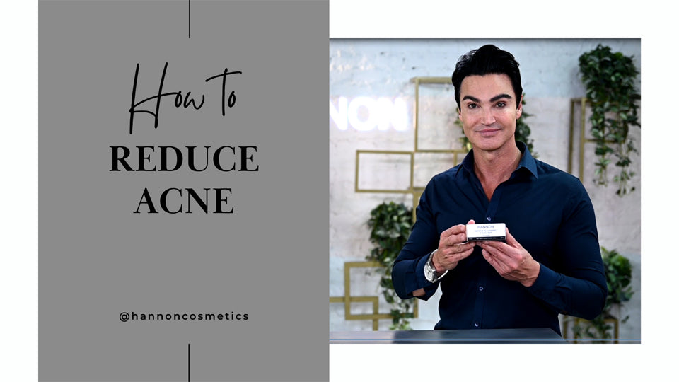 How to reduce acne Gentle Cleansing Face Bar HANNON